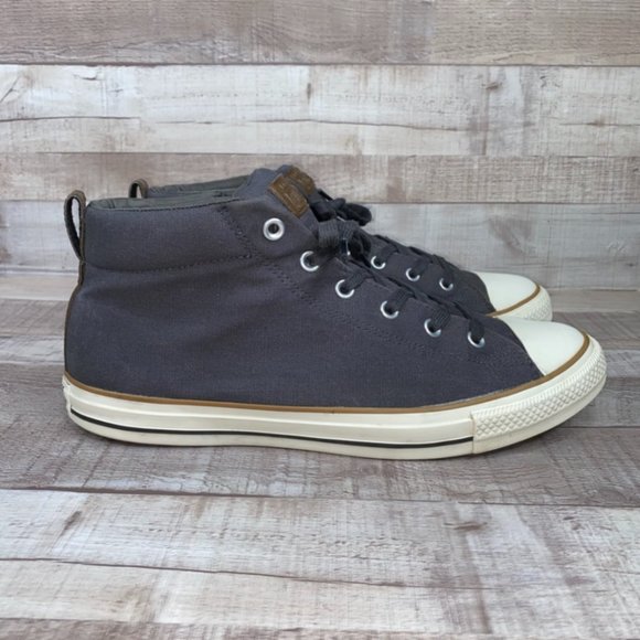 Converse Mid Chuck Taylor Blue All Star Shoes 12